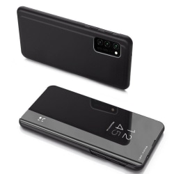 Samsung Galaxy A71 Smart View -kuori - musta Black