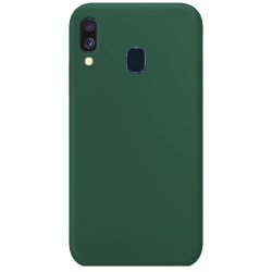 Samsung Galaxy A40 Silikone Cover - Army Green Black