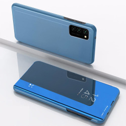 Huawei P40 Lite E Smart View Fodral - Blå Blå
