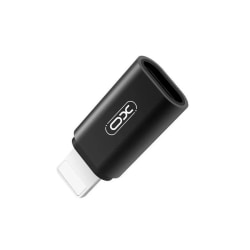 XO Apple Lightning till Micro-USB adapter - Svart Svart