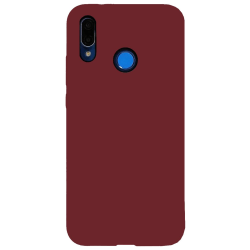 Huawei P20 Lite Silikonskal - Ultra Slim Skal - Burgundy Röd