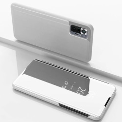 Xiaomi Redmi Note 10 Pro Smart View Cover Cover - Sølv Silver