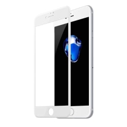 Skärmskydd iPhone SE 2022/2020 8/7 Härdat Glas - Fullskärm Vit