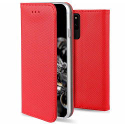 Motorola Moto G8 Power Case - Lompakkokotelo, punainen Red