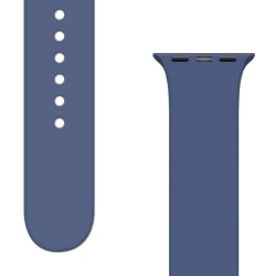 Apple Watch Silikonarmband 8/7/6/5/4/3/2/SE 41/40/38mm Blå Blå one size