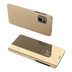 Huawei P40 Lite Ultra Smart View Fodral - Guld Guld