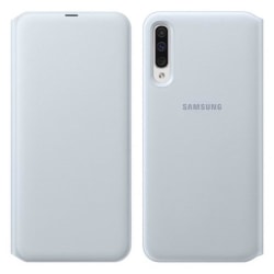 Samsung Wallet Cover för Samsung Galaxy A50 - Vit Vit
