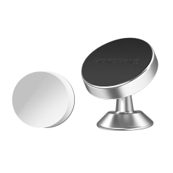 BoroFone Stark Magnetisk Bilhållare iPhone / Android - Silver Svart