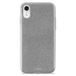 Puro iPhone XR Glitter Skal - Silver Shine Silver