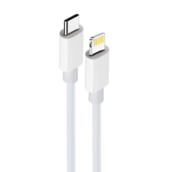 Laddare USB-C till Apple Lightning 20W - 1 Meter Vit