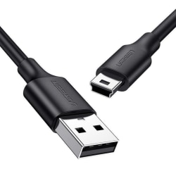 UGREEN Mini-USB kabel 1,5 Meter - 480 Mbps Svart