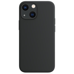 iPhone 13 Mini Silicone Case - Silikonskal Midnight Svart
