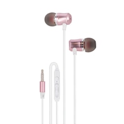 MaxLife In-Ear Trådbundna Hörlurar/Headset - 3,5mm - Vit Rosa