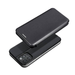 iPhone 12 Pro Max Wallet Case Flip-Cover Luksus - musta Black