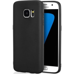 Samsung Galaxy S7 (G930) Silikonskal -  Svart Silicone Case Svart