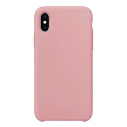 Silikonskal till iPhone XS/X - Sand Pink Rosa