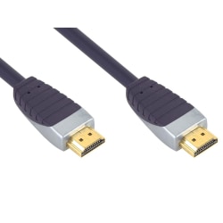 Bandridge HDMI - HDMI 1.4 Kabel 1 Meter 4K/3D + Ethernet Blå