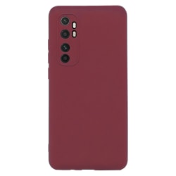Xiaomi Mi Note 10 Lite Skal Burgundy Silikonskal Röd