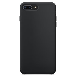iPhone 8 Plus Silicone Case - Ultra-Slim Skal Svart