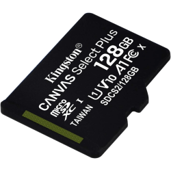 Kingston MicroSDXC Minneskort 128GB Class 10