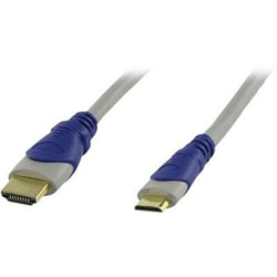 HDMI till HDMI Mini kabel 1.5 M High Speed HDMI with Ethernet grå