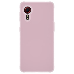 Samsung Galaxy Xcover 5 silikonikotelo - jauhevaaleanpunainen silikonikotelo Pink