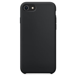 iPhone SE 2022/2020/8/7 silikonikotelo – erittäin ohut kotelo Black