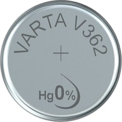 Varta-akku/nappikenno SR58 (V362) / SG11 Silver