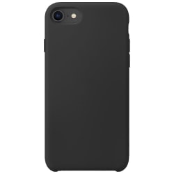 Silikonikotelo iPhone 6/6S Plus -puhelimelle - musta Black