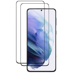 2-Pack Samsung Galaxy S21 Plus Härdat Glas - Fullskärm Transparent