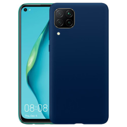 Huawei P40 Lite Silicone Case - Navy Blå Silikonskal Blå