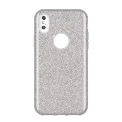 Gradient Glitter 3i1 Skal för Samsung Galaxy S10E - Silver Silver
