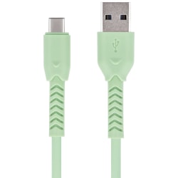 Maxlife USB-Type-C Kabel 3A Fast Charge Förstärkt Grön