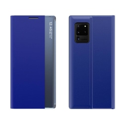 Samsung Galaxy A71 Smart View Flip Cover Fodral - Blå Blå