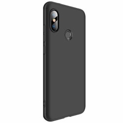 2-Pack Xiaomi Mi A2 Silicone Case - Ultra-Slim Skal Svart