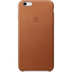 Apple iPhone 6/6s Plus Leather Case Läderfodral - Brown Brun