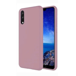 Huawei Y5 2019 Skal Sand Pink Silikonskal Svart