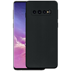 Samsung Galaxy S10 Skal Anti-Impact Silikon Svart