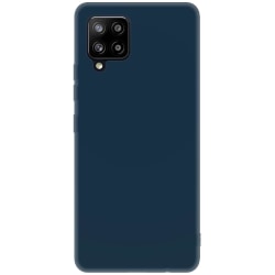 Samsung Galaxy A42 5G Ultra Silicone Cover Blue Silikonskal Blå