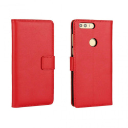 Plånboksfodral Huawei P9 Plus - Röd Röd