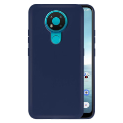 Nokia 3.4 Skal Silicone Case - Mörkblå Blå