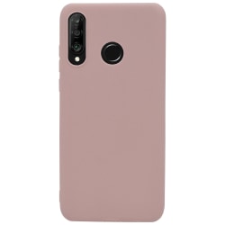 Huawei P30 Lite silikonikotelo - hiekkavaaleanpunainen silikonikotelo Pink
