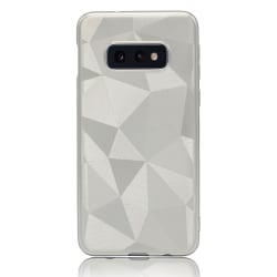 Samsung Galaxy S10E Skal - Trendy Geometric Case Silver