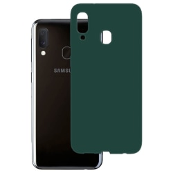 Samsung Galaxy A20E Silikone Etui - Grøn Silikone Etui SM-A202F Green
