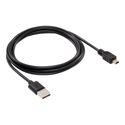 Akyga USB till Mini-USB kabel 1.8 Meter - 480 Mbps Svart