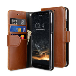 Melkco Leather Wallet iPhone 11 Pro Fodral Plånboksfodral Brun