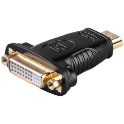Goobay HDMI–DVI-D-sovitin (mies-naaras) Black