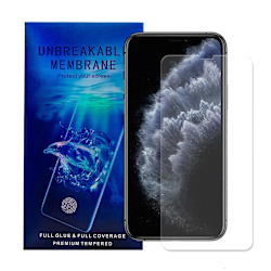 2-Pack iPhone 12 Mini Skärmskydd Fullskärm - Oförstörbar Membran Transparent
