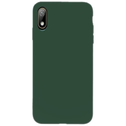 Huawei Y5 2019 Silikonskal - Liquid Silicone Cover - Grön