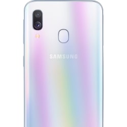 Samsung Galaxy A40 Baksida Skyddsfilm - Aurora Transparent